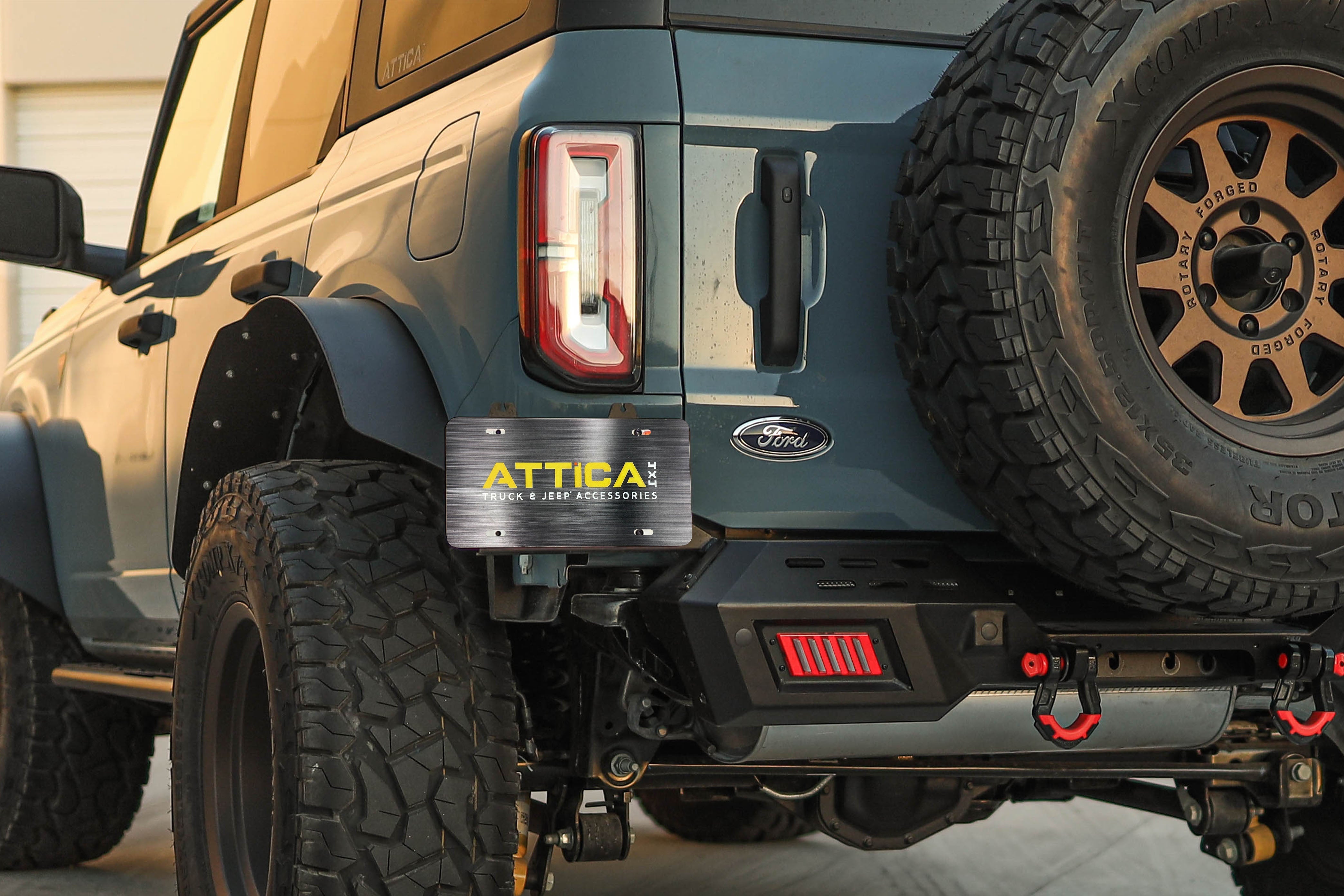 Attica 4x4 2021-2024 Ford Bronco Terra Series Rear Fender Flares