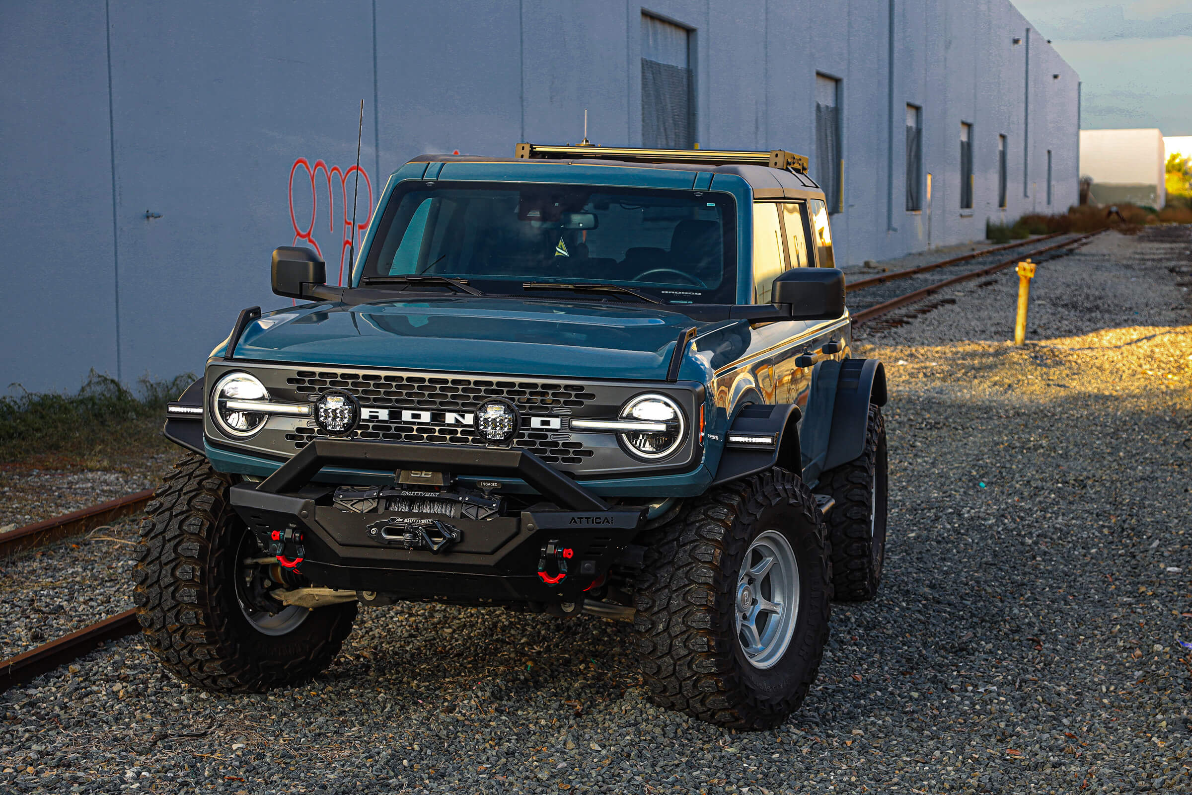 Attica 4x4 2021-2024 Ford Bronco Frontier Series Front Fender Flares