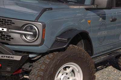 Attica 4x4 2021-2024 Ford Bronco Frontier Series Front Fender Flares