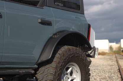Attica 4x4 2021-2024 Ford Bronco Frontier Series Rear Fender Flares