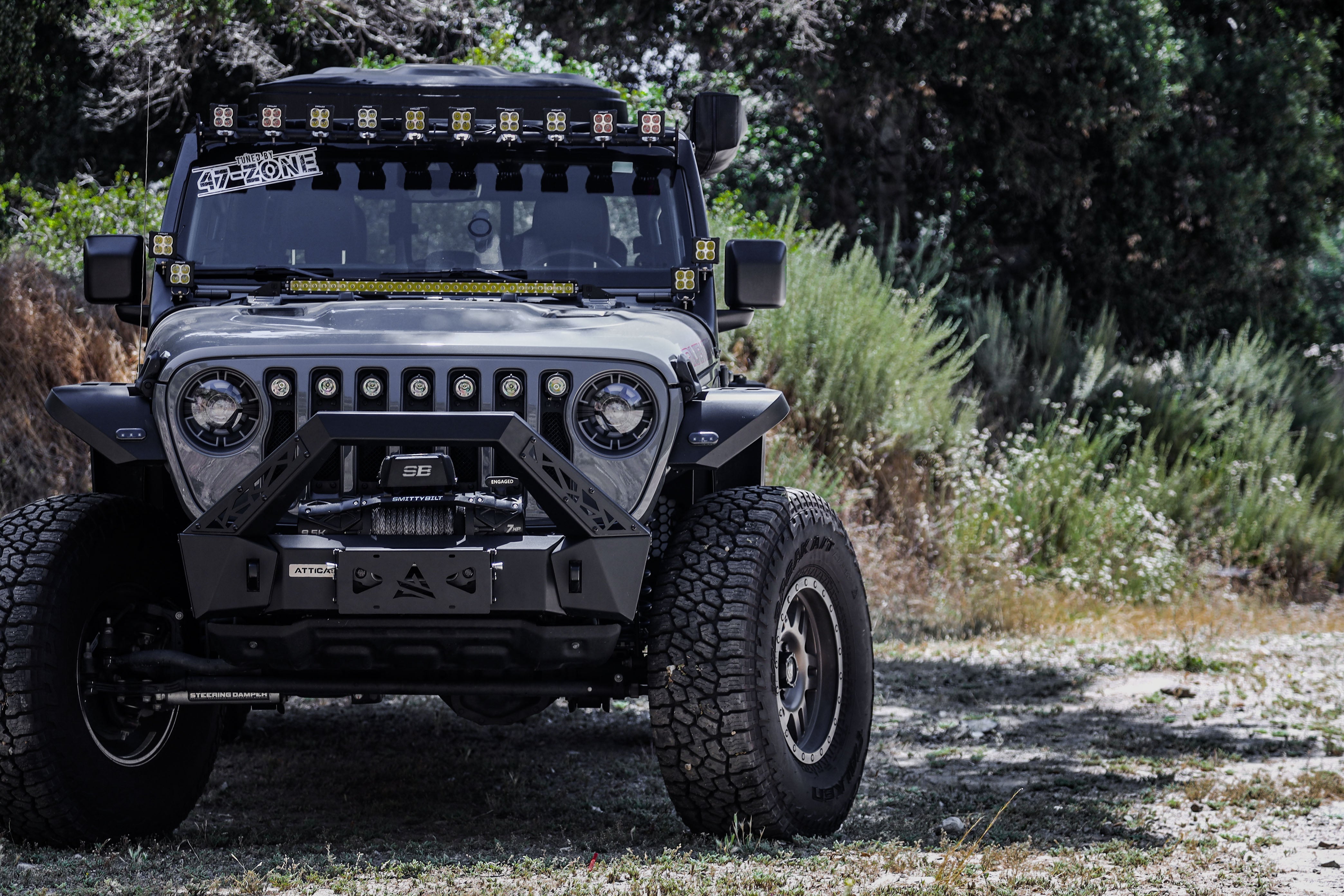 Attica 4x4 2019-2024 Jeep Gladiator JT Terra Series Front Bumper