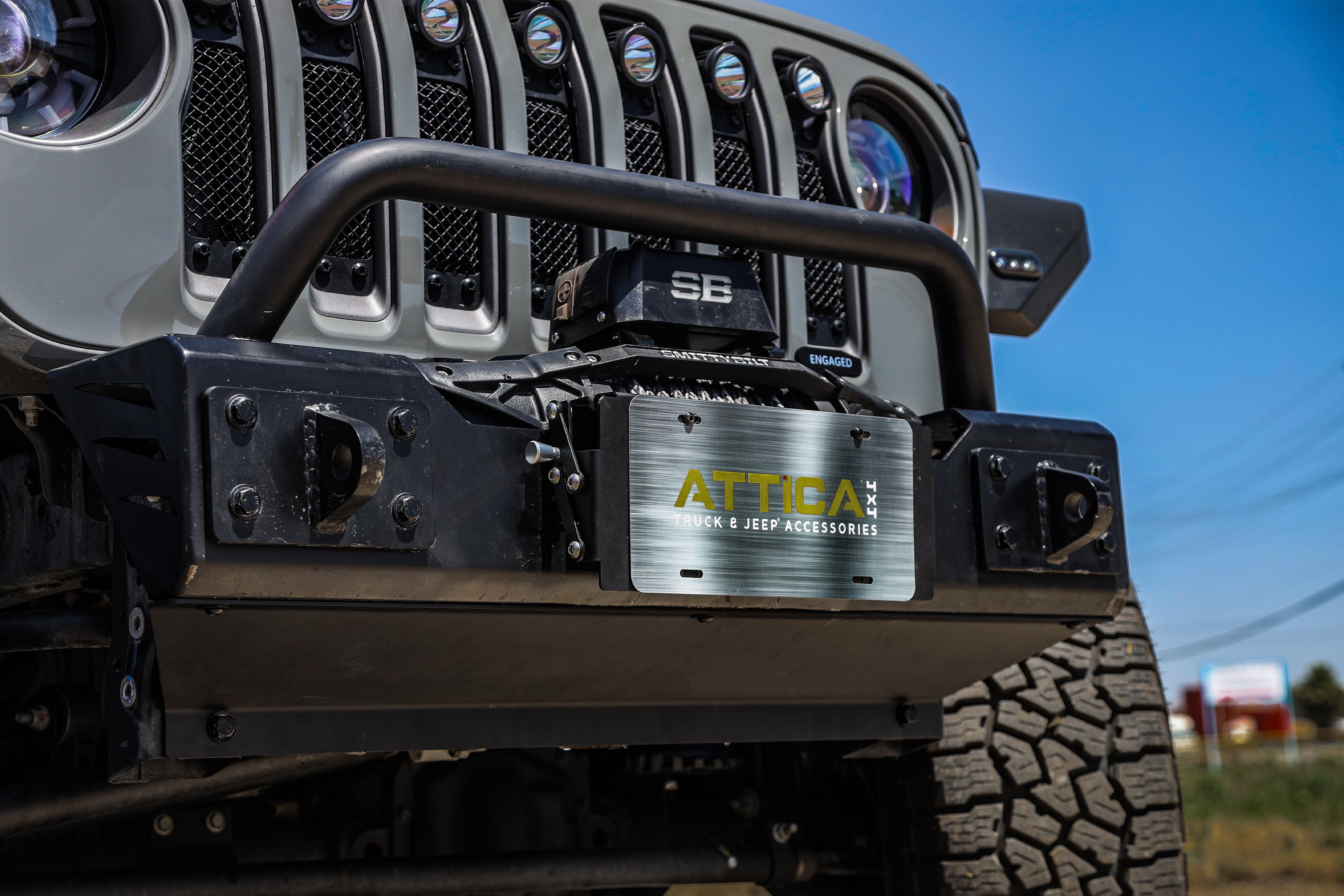 Attica 4x4 2019-2023 Jeep Gladiator JT Apex Series Front Bumper