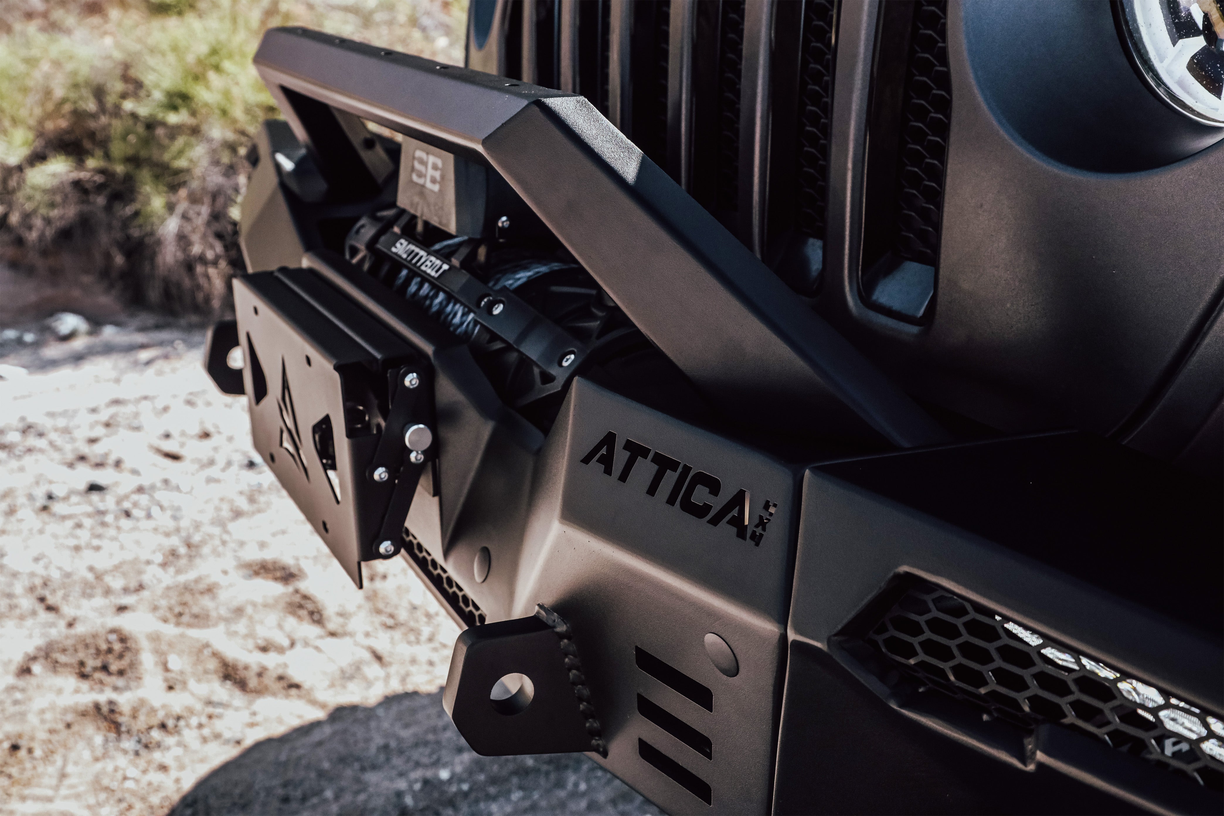 Attica 4x4 2018-2024 Jeep Wrangler JL Frontier Series Front Bumper