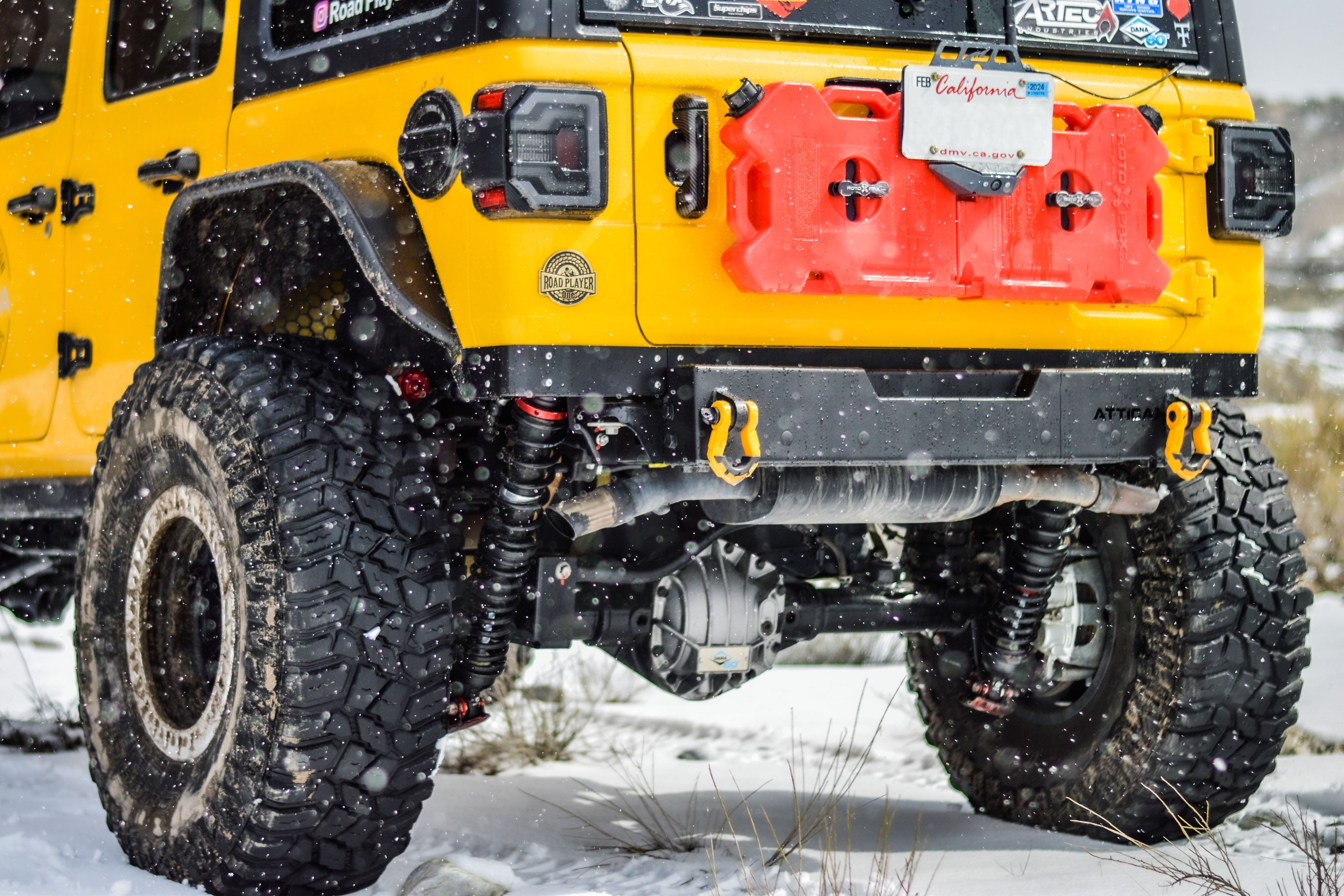 Attica 4x4 2018-2024 Jeep Wrangler JL Apex Series Rear Fascia Cover