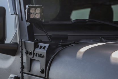 Attica 4x4 2019-2024 Jeep Gladiator JT Frontier Series Light Mount Brackets