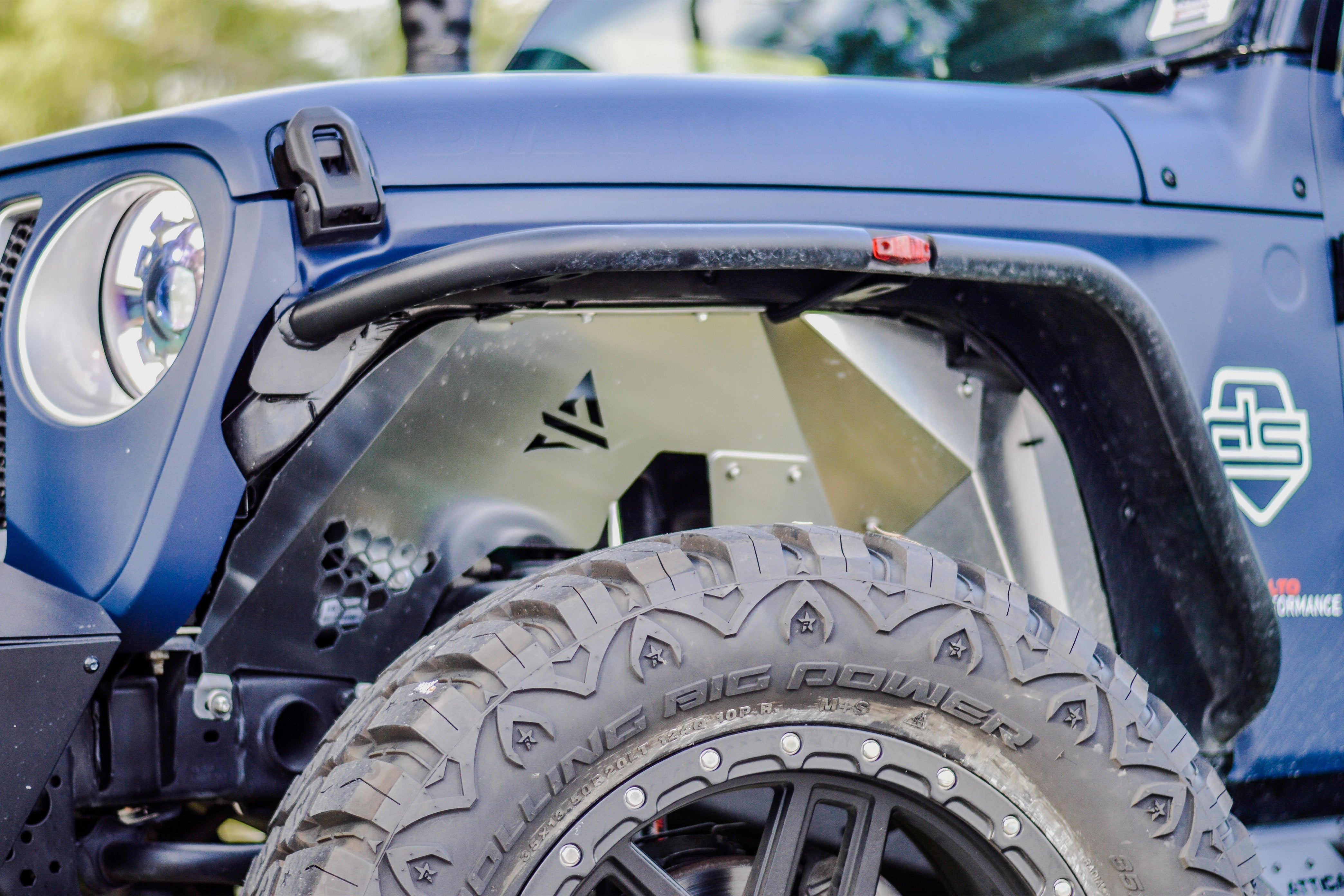 Attica 4x4 2018-2024 Jeep Wrangler JL Terra Series Inner Fenders Aluminum