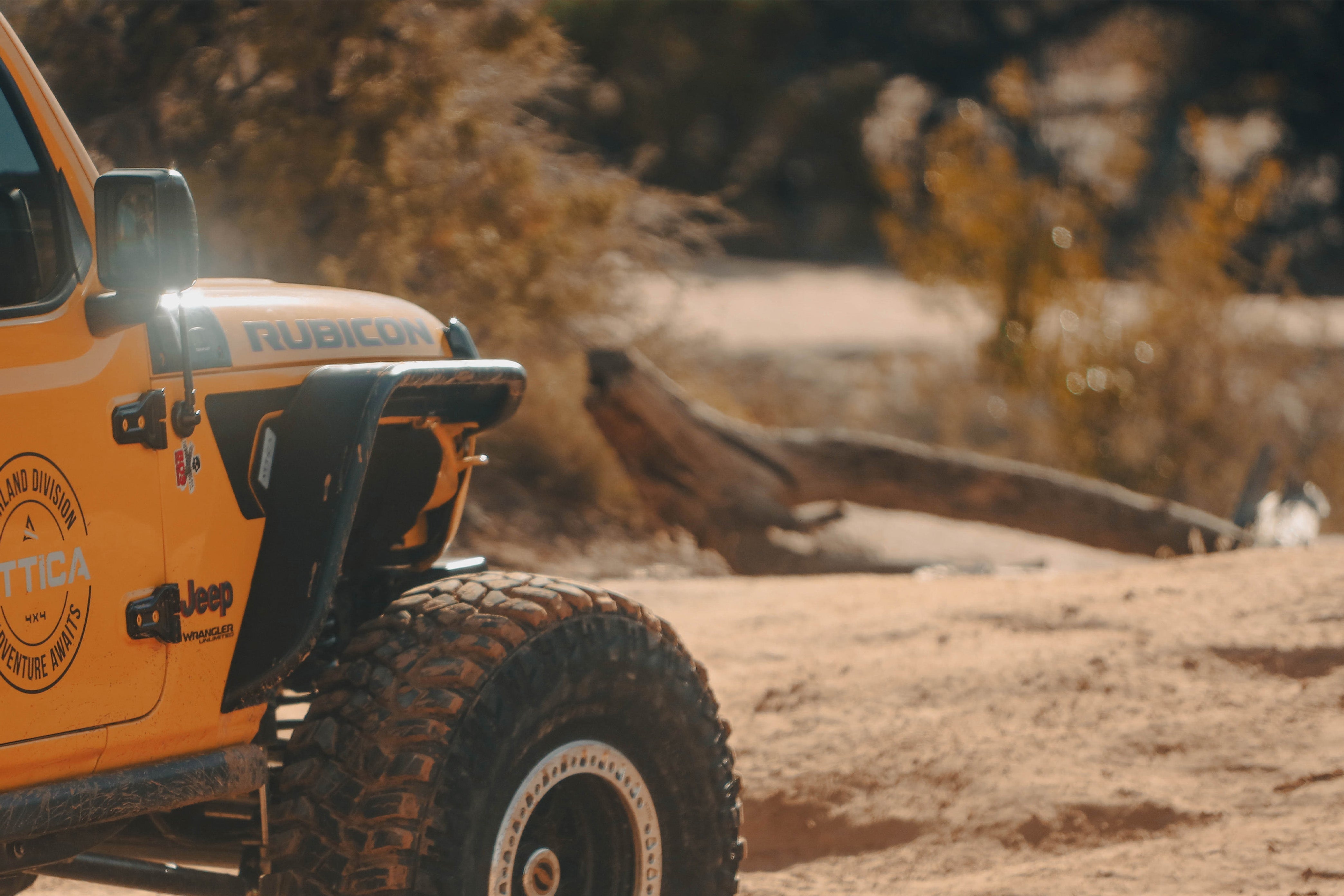 Attica 4x4 2018-2024 Jeep Wrangler JL Terra Series Front Fender Flares (High)