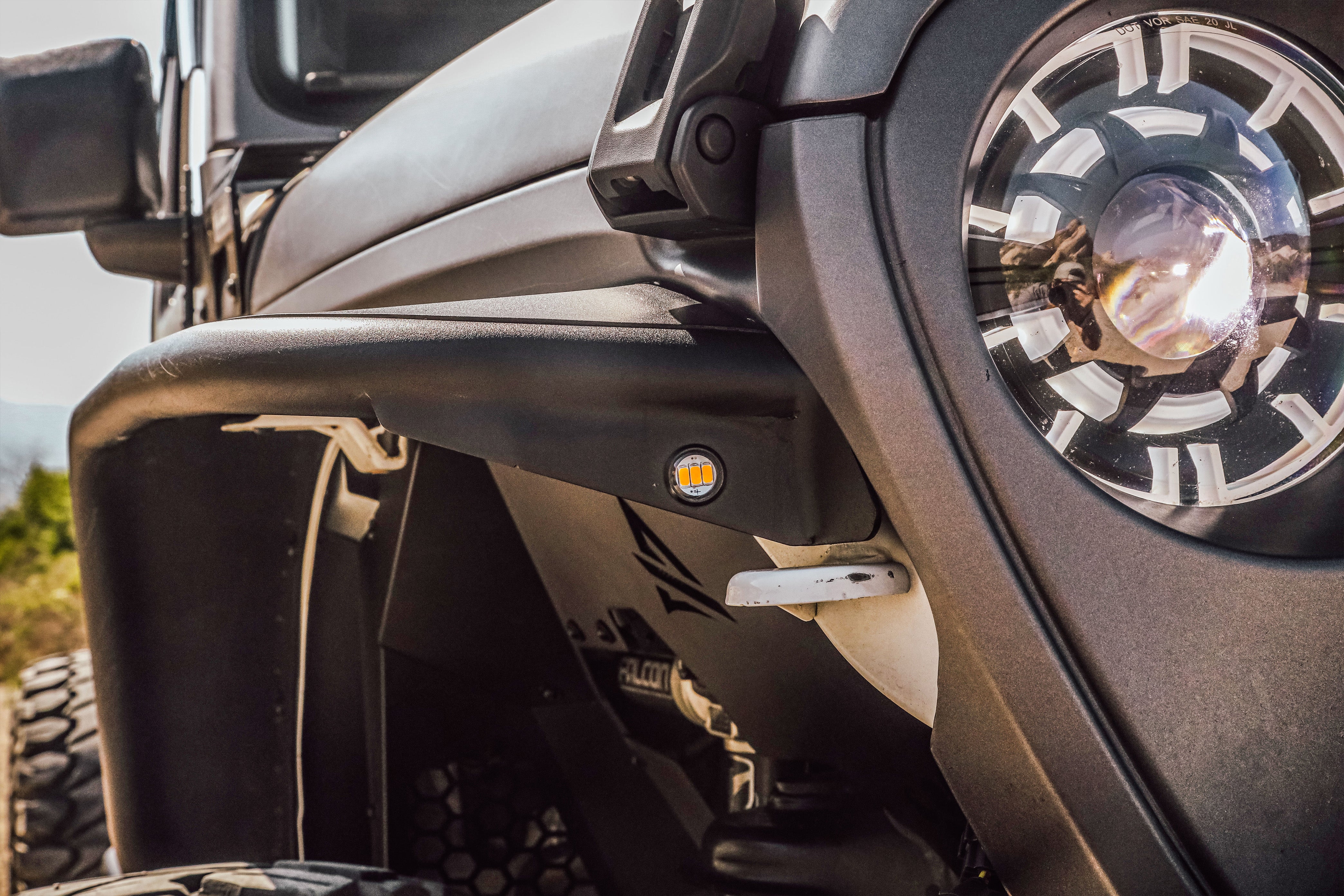 Attica 4x4 2018-2024 Jeep Wrangler JL Terra Series Front Fender Flares