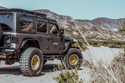 Attica 4x4 2018-2024 Jeep Wrangler JL Terra Series Rear Fender Flares