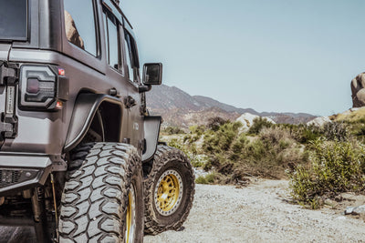 Attica 4x4 2018-2024 Jeep Wrangler JL Terra Series Rear Fender Flares