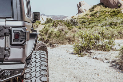 Attica 4x4 2018-2024 Jeep Wrangler JL Terra Series Rear Fender Flares