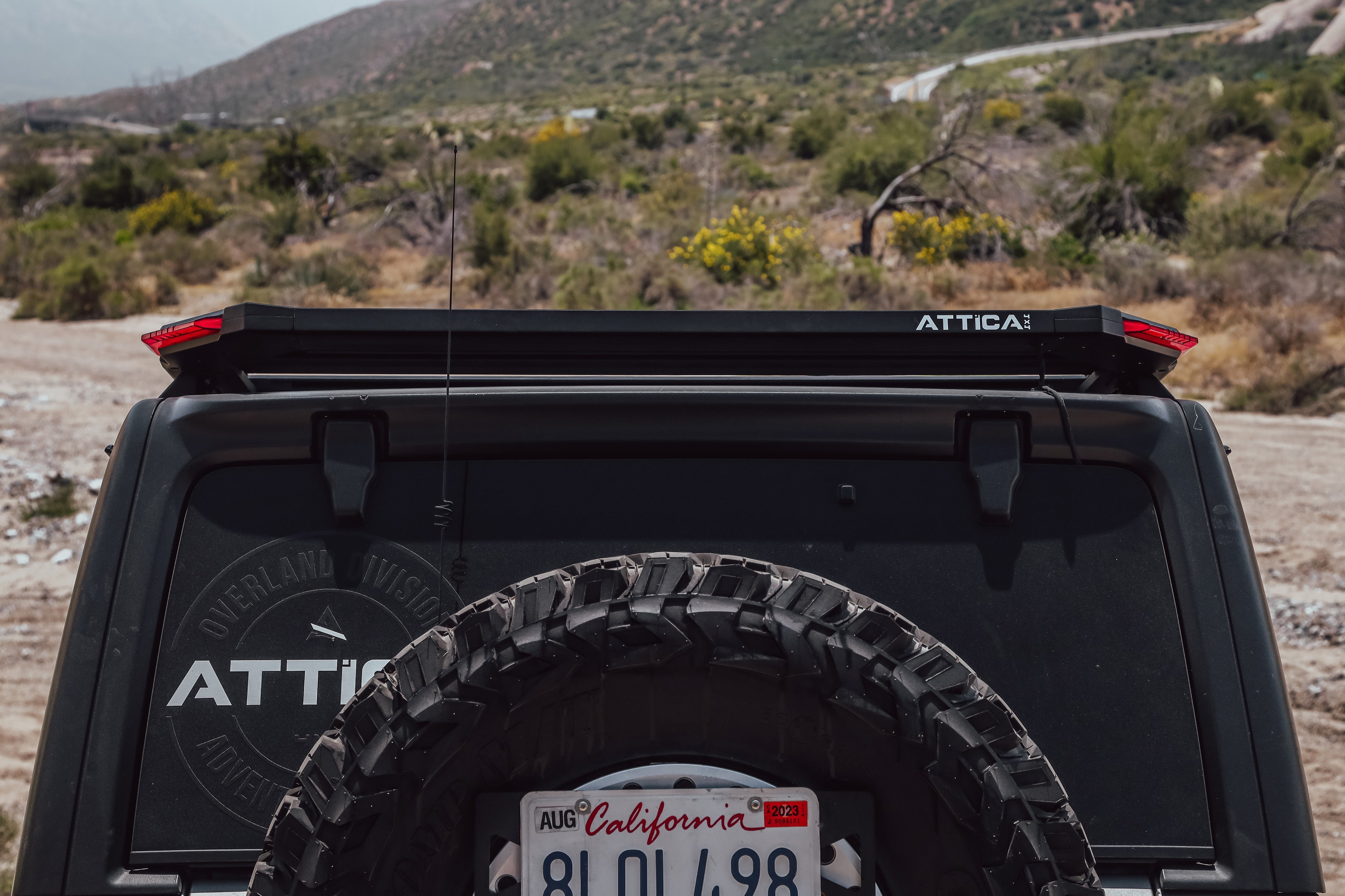 Attica 4x4 2018-2024 Jeep Wrangler JL Frontier Series Roof Rack