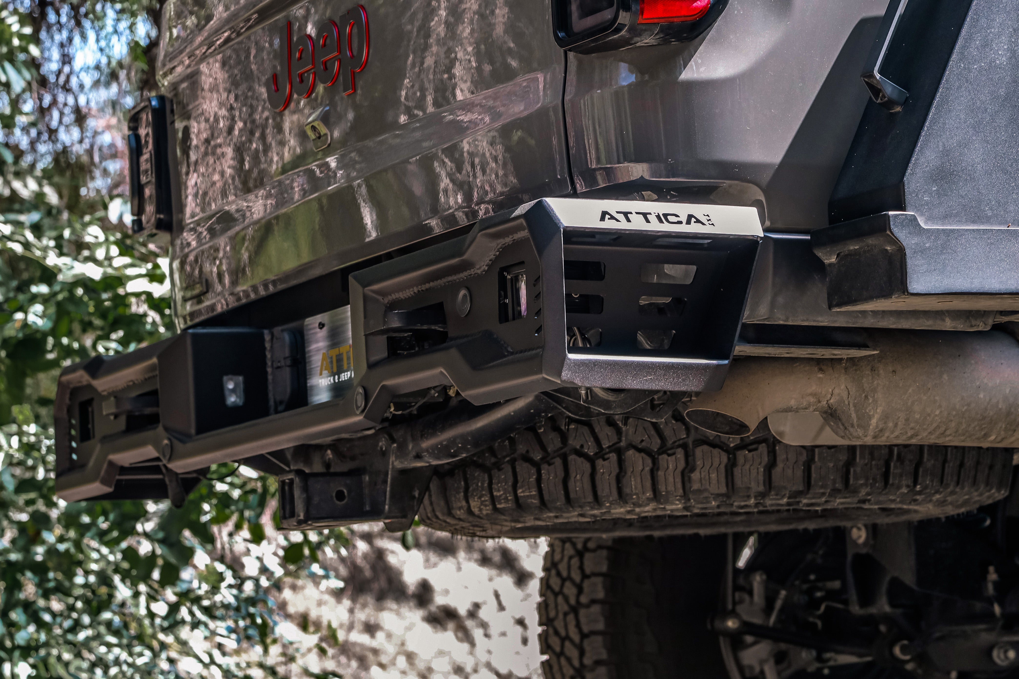 Attica 4x4 2019-2024 Jeep Gladiator JT Frontier Series Rear Bumper