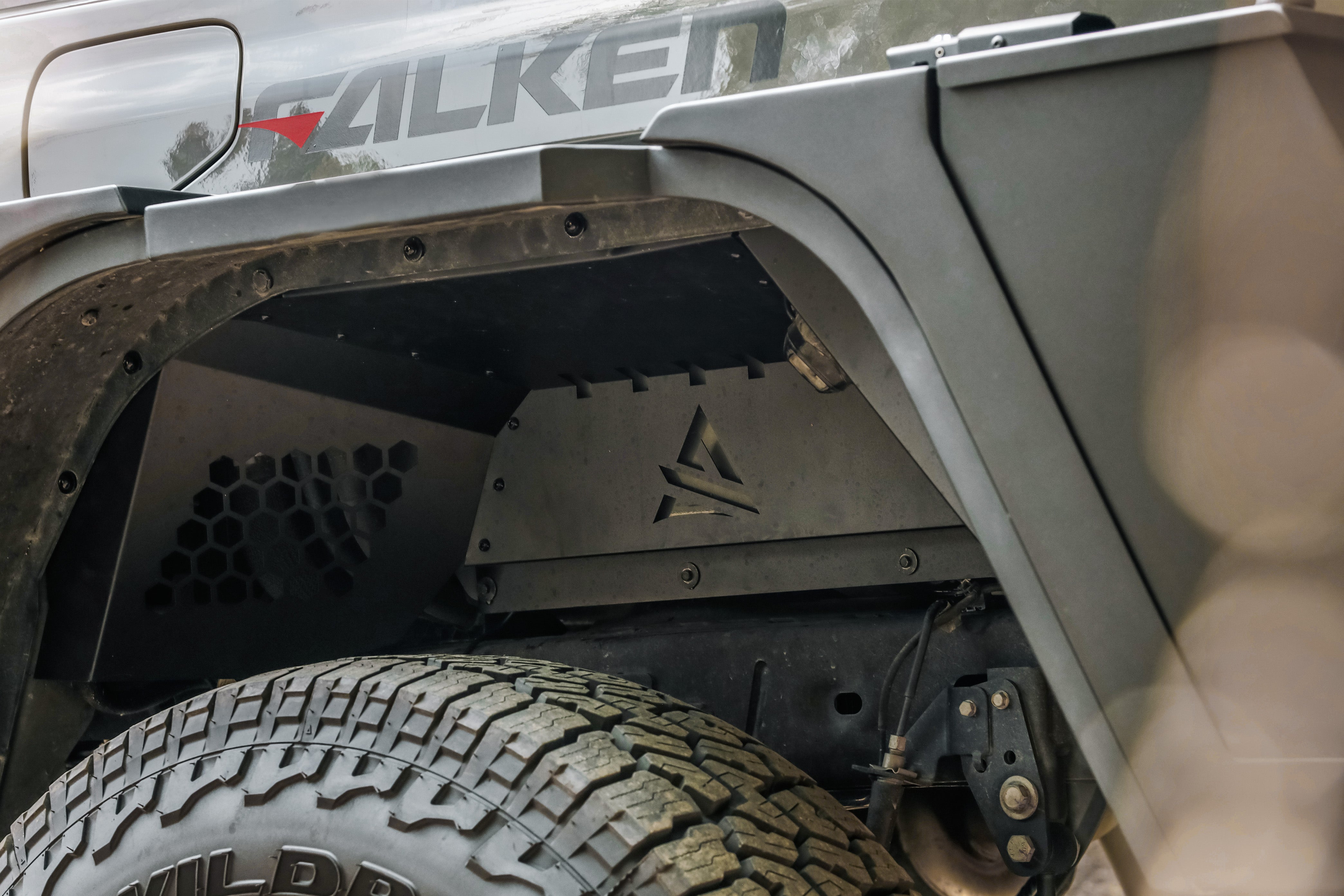 Attica 4x4 2019-2024 Jeep Gladiator JT Frontier Series Inner Fenders