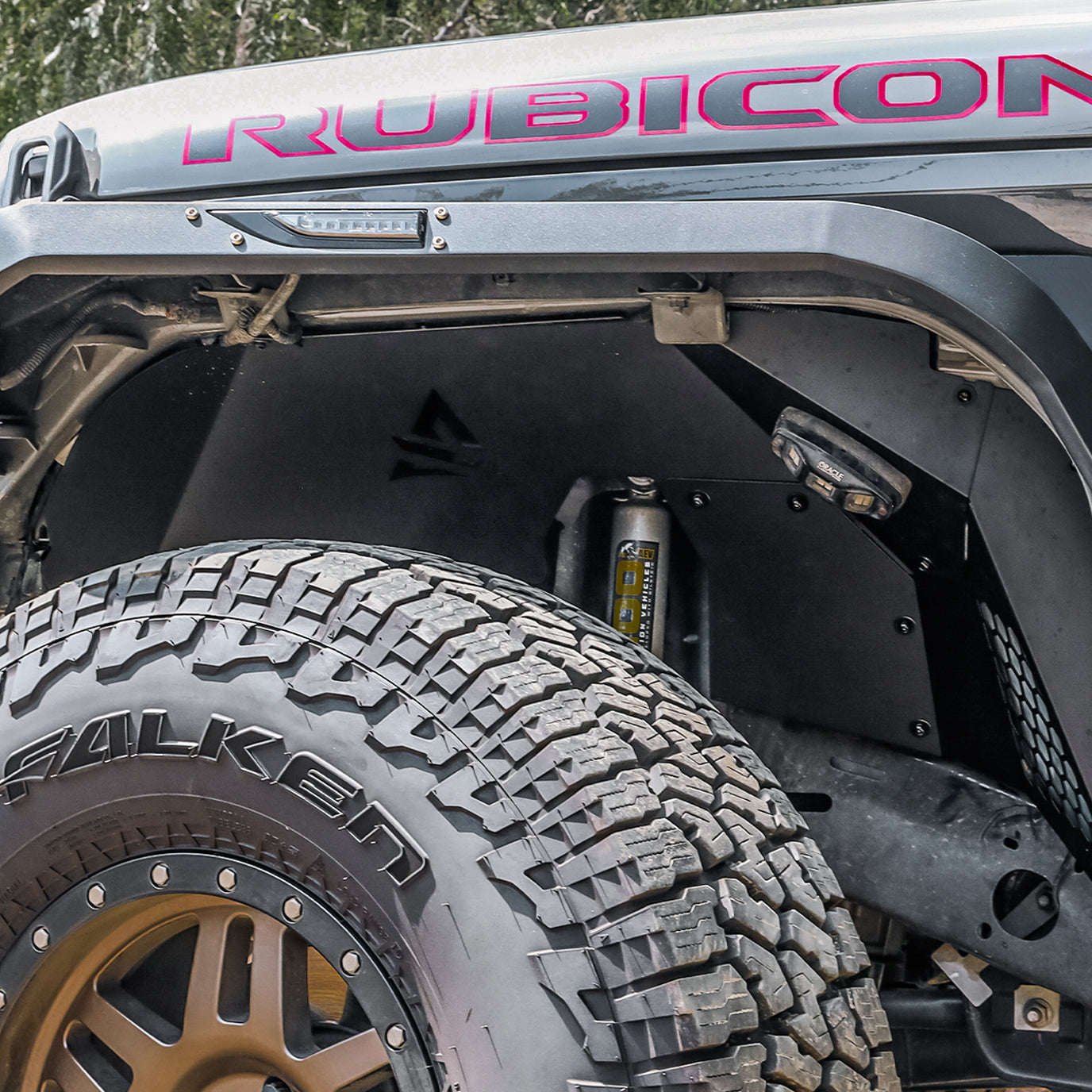 Attica 4x4 2019-2024 Jeep Gladiator JT Frontier Series Inner Fenders