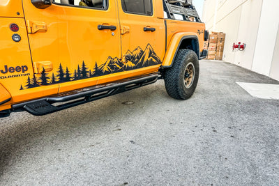 Attica 4x4 2019-2024 Jeep Gladiator JT Terra Series Side Steps