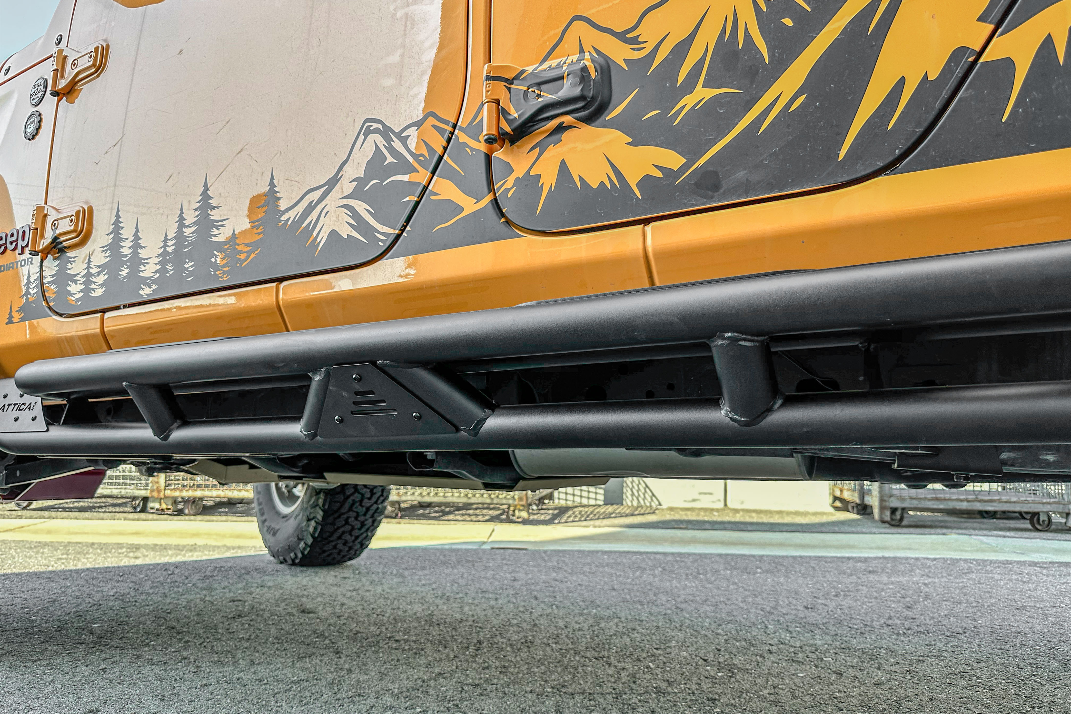 Attica 4x4 2019-2024 Jeep Gladiator JT Terra Series Side Steps