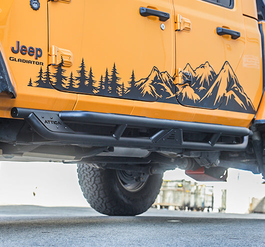 Attica 4x4 2019-2024 Jeep Gladiator JT Terra Series Side Steps