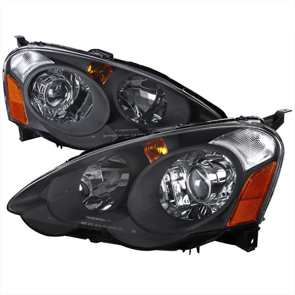 Spec-D 02-04 Acura Rsx Retrofit Projector Headlights Black