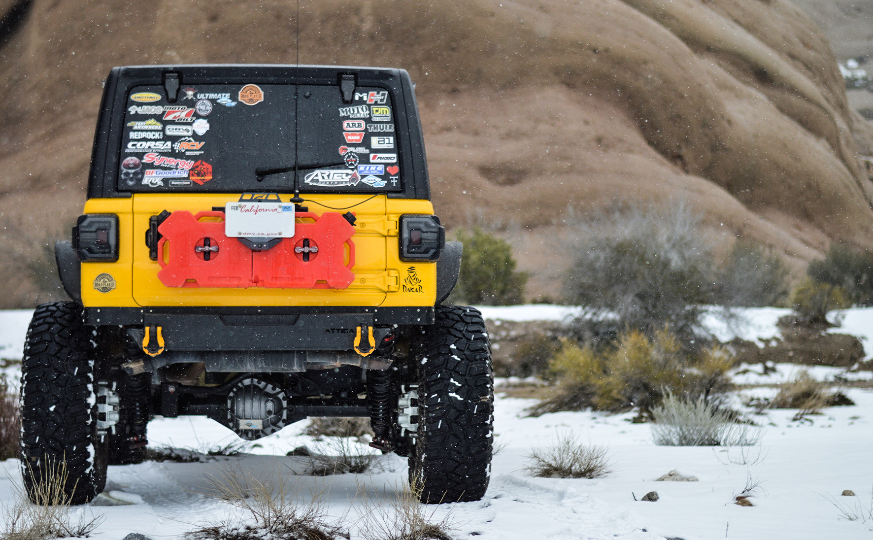 Attica 4x4  2018-2024 Jeep Wrangler JL Apex Series Rear Bumper