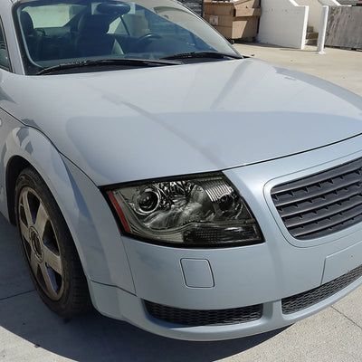 Spec-D 99-06 Audi TT LED Bar Projector Headlights Chrome/Smoked