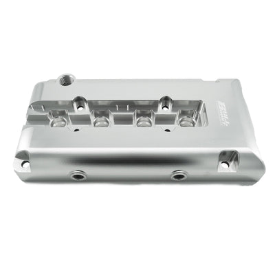 Billet B Series Vented Valve Cover Baffle B16 B18 AN10 For Honda Acura DOHC Vtec