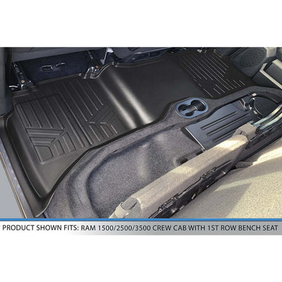 SMARTLINER Custom Fit Floor Liners For 2009-2012 Dodge Ram 1500 / 2010-2012 2500/3500 Crew Cab (4 Full Size Doors)