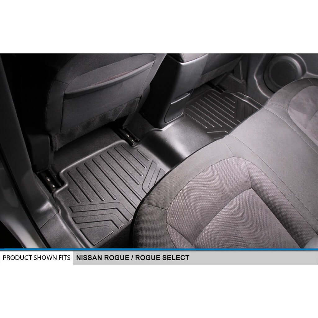 SMARTLINER Custom Fit Floor Liners For 2008-2013 Nissan Rogue / 2014-2015 Rogue Select