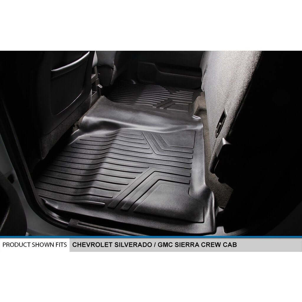 SmartCoverage™ Floor Liners For Crew Cab 2014-2018 Silverado/Sierra 1500 - 2015-2021 2500/3500 HD