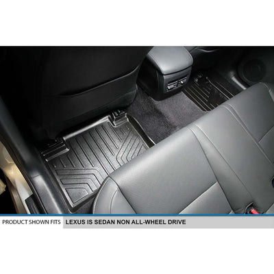 SMARTLINER Custom Fit Floor Liners For 2014-2024 Lexus IS (Sedan Rear Wheel Drive Only)