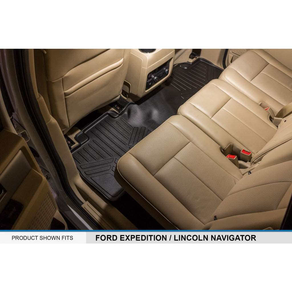 Smart Trim™ Floor Liners For 2011 - 2017 Ford Expedition EL/ Lincoln Navigator (with Console)