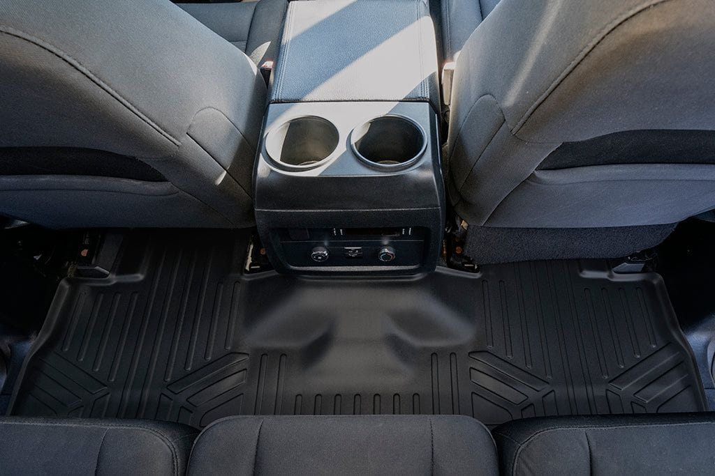 Smart Trim™ Custom Fit Floor Liners For 2011 - 2017 Ford Expedition EL/Lincoln Navigator (with 2nd Row Bench Seat or Console)