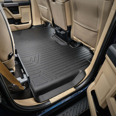 SmartCoverage™ Floor Liners For 2015-2026 Ford F-150 SuperCrew Cab (1st Row Bench) (No OTH and no 2nd Row Underseat Storage)