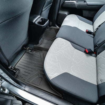 SmartCoverage™ Floor Liners For 2018-2023 Toyota Tacoma Double Cab (Automatic Transmission)