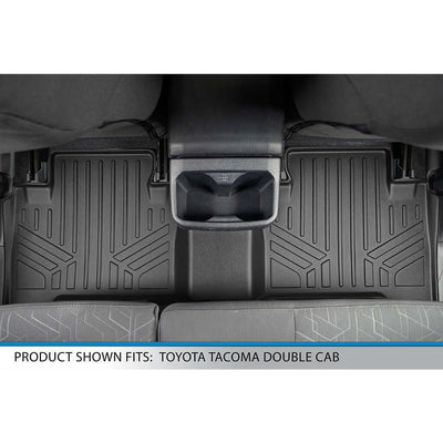 SmartCoverage™ Custom Fit Floor Liners For 2016-2017 Toyota Tacoma Double Cab