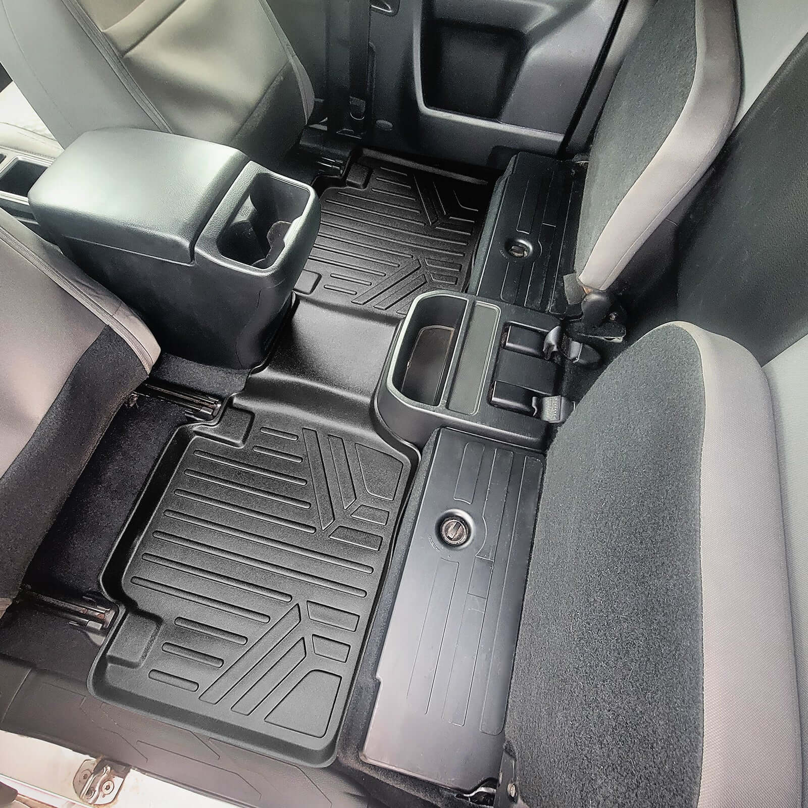 SmartCoverage™ Floor Liners For 2018-2023 Toyota Tacoma Access Cab (Automatic Transmission)