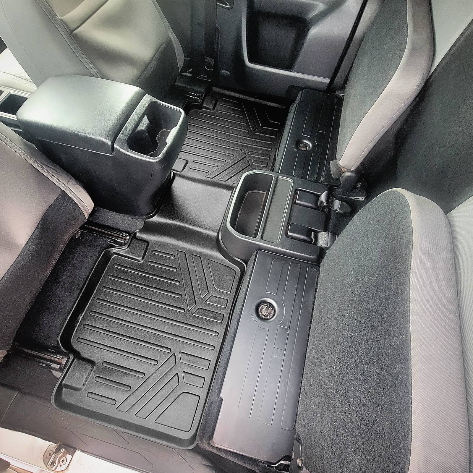 SmartCoverage™ Floor Liners For 2018-2023 Toyota Tacoma Access Cab (Automatic Transmission)