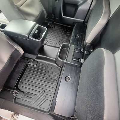 SmartCoverage™ Floor Liners For 2018-2023 Toyota Tacoma Access Cab (Automatic Transmission)