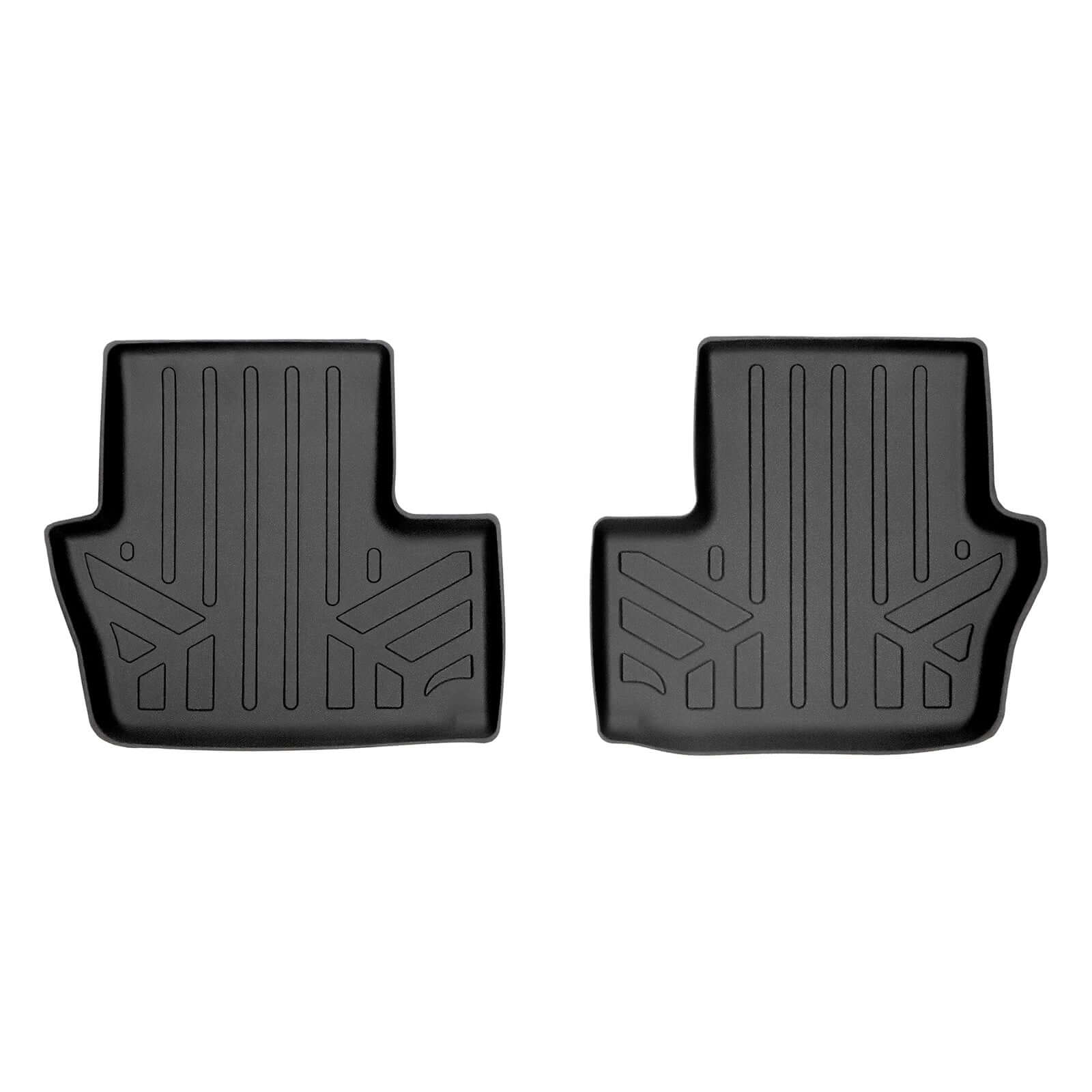 SMARTLINER Custom Fit Floor Liners For 2017 Jeep Patriot (with 1st Row Dual Driver Side Floor Hooks)