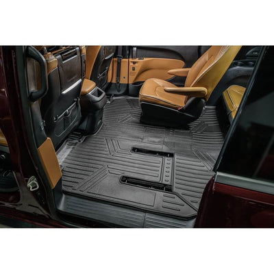 Smart Trim™ Custom Fit Floor Liners For 2022-2025 Chrysler Pacifica with 2nd Row Bucket Seats(Touring & L Models)