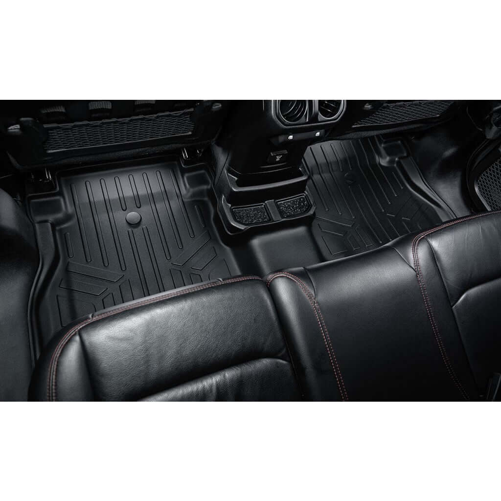 SMARTLINER Custom Fit Floor Liners For 2021-2025 Jeep Wrangler Rubicon 392