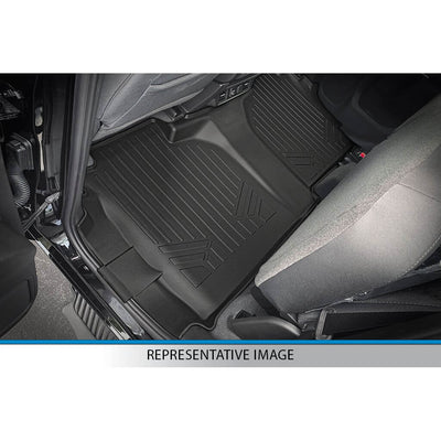 SMARTLINER Custom Fit Floor Liners For 2015-2026 Ford F-150 SuperCab with 1st Row Bench Seat with OTH Coverage