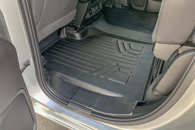 SMARTLINER Floor Liners for 2020-2026 Chevy Silverado 2500 HD | 3500 HD (Double Cab|Carpet|(1st Row Bucket)|[No 2nd Row Storage]