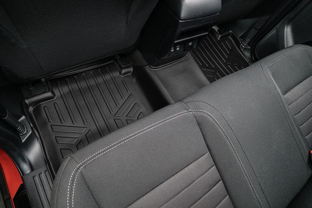 SmartCoverage™ Floor Liners For 2019-2023 Ford Ranger SuperCrew Cab (Vinyl)