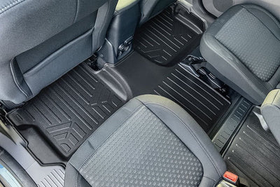 SMARTLINER Floor Liners for 2014-2020 Transit Connect With Carpet (Long Wheelbase & 2nd Row Bucket Seats)