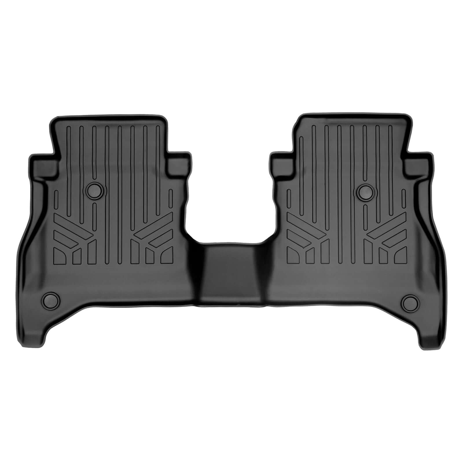 SmartCoverage™ Floor Liners For 2020-2026 Jeep Gladiator with Non Lockable Rear Underseat Storage