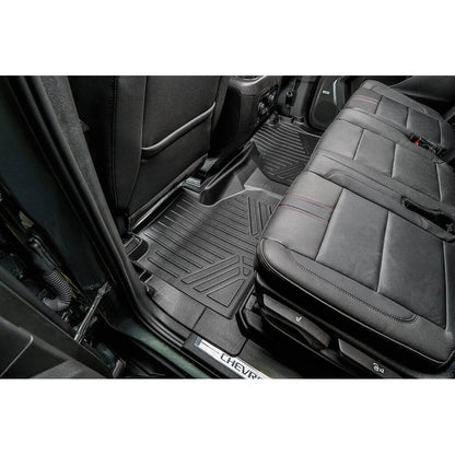 SMARTLINER Custom Fit Floor Liners For 2021-2025 GMC Yukon XL/ Yukon Denali XL with 2nd Row Bench Seat