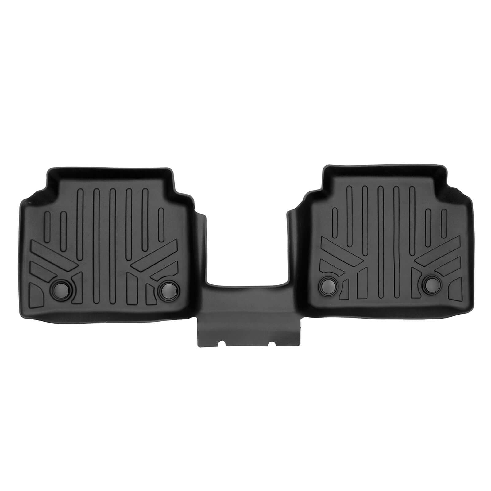 SMARTLINER Custom Fit Floor Liners For 2021-2025 Jeep Grand Cherokee L with 2nd Row Bucket Seats With Center Console (No subwoofer)