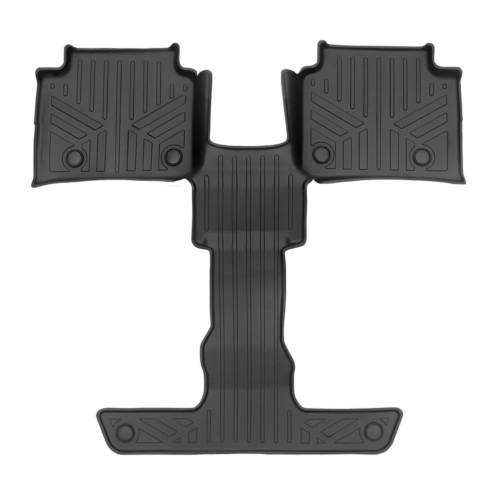 SMARTLINER Floor Liners for 2021-2026 Jeep Grand Cherokee L (2nd Row Bucket) with in between Coverage