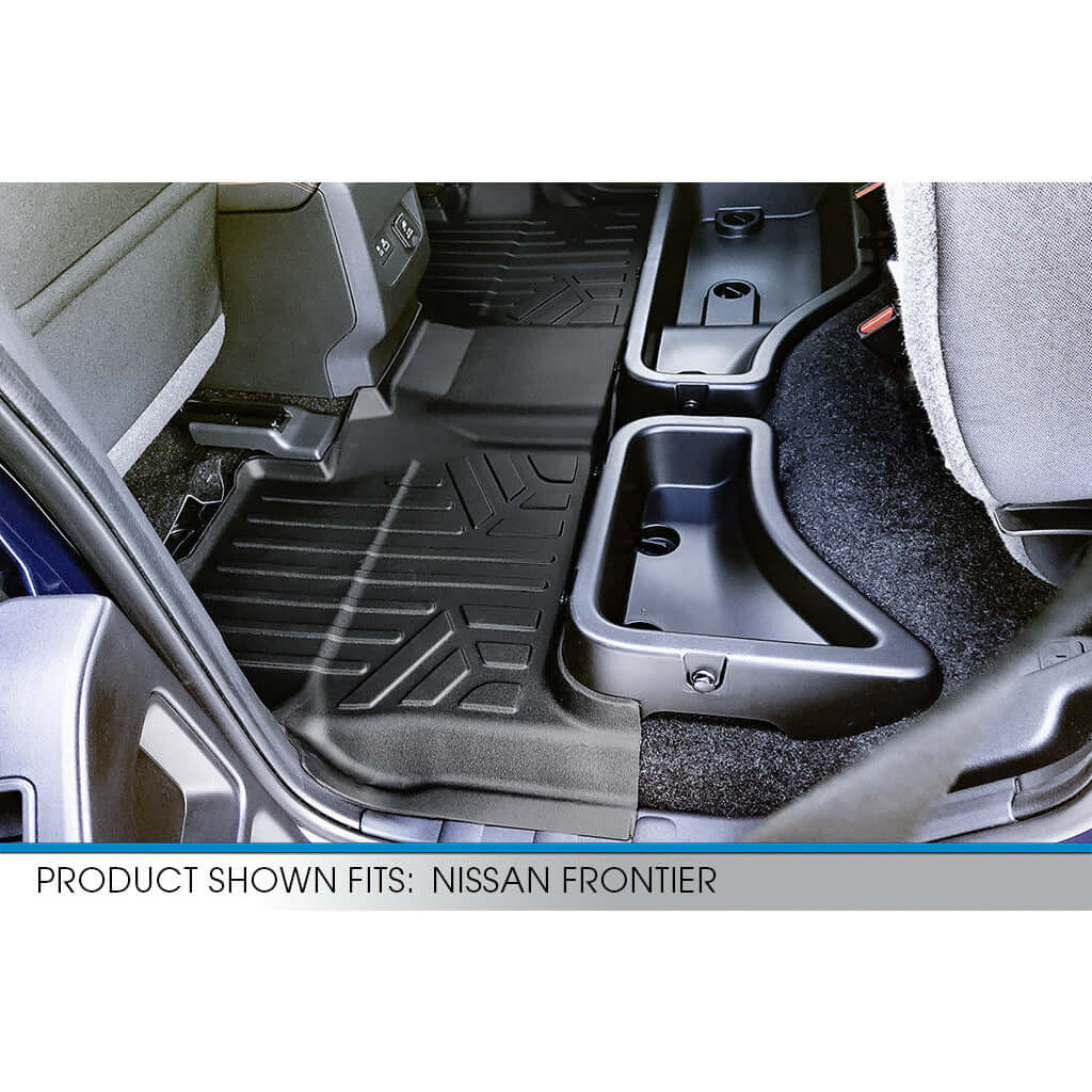 SMARTLINER Custom Fit Floor Liners For 2022-2025 Nissan Frontier Crew Cab